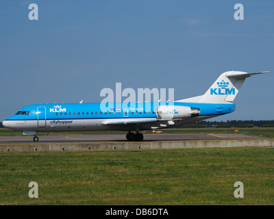 PH-KZM KLM Cityhopper Fokker F70 - cn 11561 - 2 Stock Photo