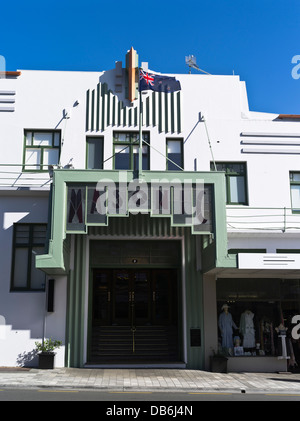 dh Masonic Hotel NAPIER NEW ZEALAND Art Deco style building entrance front hawkes bay nz