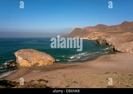 Cabo de Gata - Nijar Natural Park, Monsul Beach, Almeria-province, Region of Andalusia, Spain, Europe Stock Photo