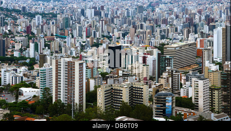 Panoramic view of Belo Horizonte , Minas Gerais Stock Photo