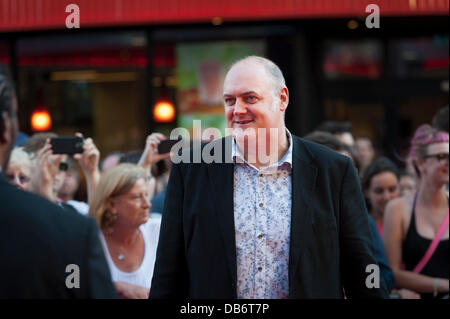 Leicester Square, London, UK. 24th July, 2013. Dara O'Briain attends the west end premier of Steve Coogan's latest film 'Alpha Papa'.  Credit:  Lee Thomas/Alamy Live News Stock Photo