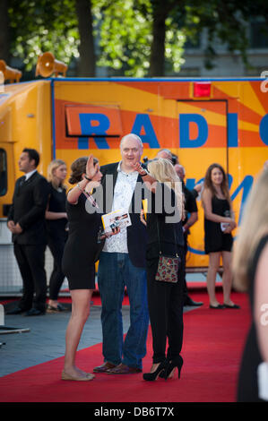 Leicester Square, London, UK. 24th July, 2013. Dara O'Briain attends the west end premier of Steve Coogan's latest film 'Alpha Papa'.  Credit:  Lee Thomas/Alamy Live News Stock Photo