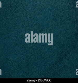 Blue leather texture closeup, useful as background Stock Photo