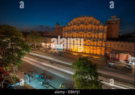 Hawa Mahal, Palace of winds, Jaipur, India Stock Photo