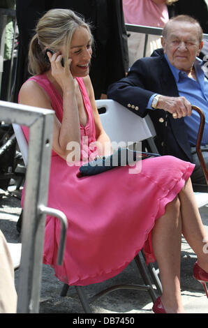 Sharon Stone Singer Jane Morgan receives a star on the Hollywood Walk of Fame held on Hollywood Blvd Hollywood, California - 06.05.11 Stock Photo