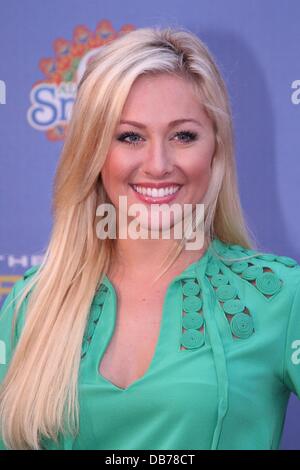 Mallory Ervin arrives at The Amazing Race: 10 Year Anniversary Party at Loews Miami Beach - Miami, Florida - 07.05.11 Stock Photo