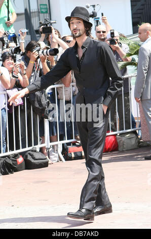 Adrien Brody  2011 Cannes International Film Festival - Day 1 - Midnight In Paris - Photocall - Outside Arrivals  Cannes, France - 11.05.11 Stock Photo