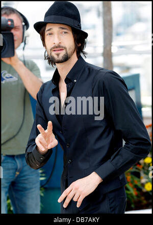 Adrien Brody  2011 Cannes International Film Festival - Day 1 - Midnight In Paris - Photocall  Cannes, France - 11.05.11 Stock Photo