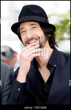 Adrien Brody  2011 Cannes International Film Festival - Day 1 - Midnight In Paris - Photocall  Cannes, France - 11.05.11 Stock Photo