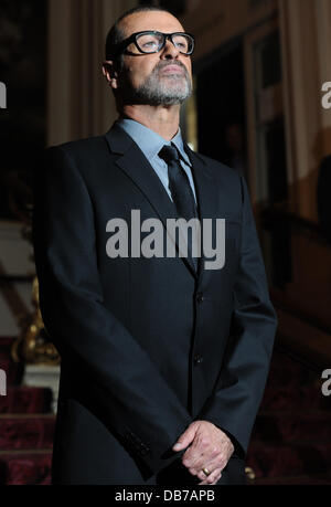 Michael George Opera George Michael attends a press conference at the Royal Opera House to ...
