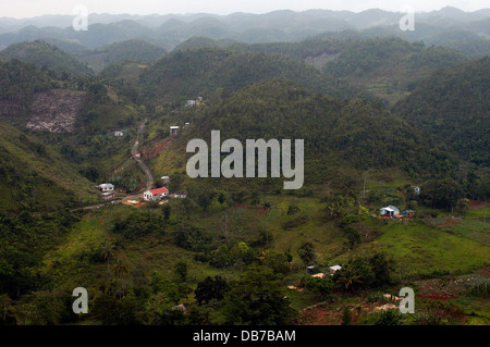 The Bob Marley Tour to Nine Mile village in the mountains of St Ann, Jamaica the birth place and final resting place Stock Photo