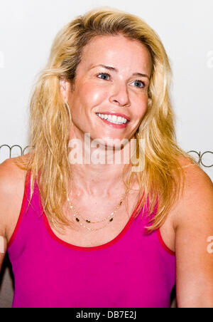 Chelsea Handler signs copies of her new book 'Lies Chelsea Handler Told Me' at Macy's Chicago, Illinois - 11.05.11 Stock Photo