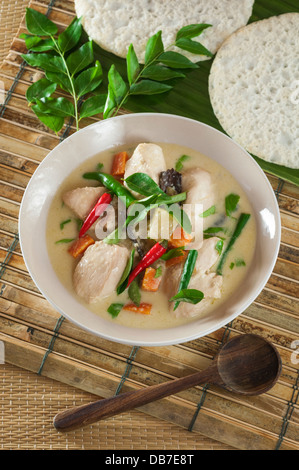 Kerala chicken stew Regional food India Stock Photo