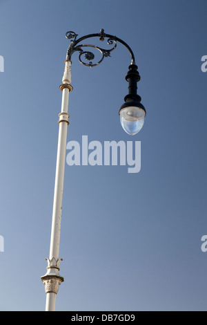 Decorative street lamp in Hastings Old Town, East Sussex Stock Photo