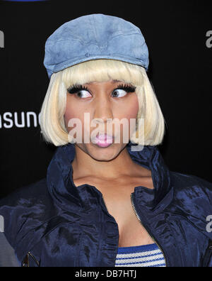 Nicki Minaj The Samsung Infuse 4G launch party held at Milk studios Los Angeles, California - 12.05.11 Stock Photo