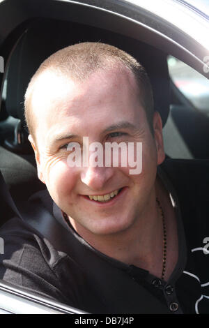 Andrew Whyment at the Coronation Street Set in Manchester Manchester, England - 12.05.11 Stock Photo