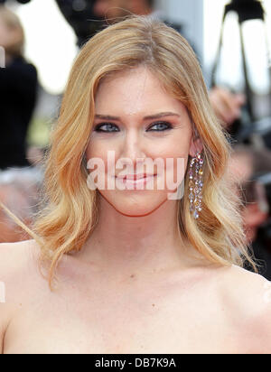 Chiara Ferragni  2011 Cannes International Film Festival - Day 3 - Habemus Papam - Premiere Cannes, France - 13.05.11 Stock Photo