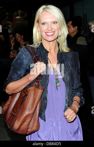 Anneka Rice at the Northern Ballet's press night of 'Cleopatra' at Saddlers Wells Theatre - Red Carpet London, England - 17.05.11 Stock Photo