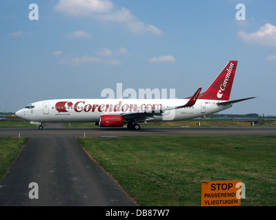 TC-TJI Corendon Airlines Boeing 737-8S3(WL) - cn 29246 4 Stock Photo