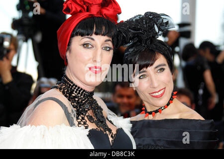 Rossy de Palma and guest  2011 Cannes International Film Festival - Day 9 - The Skin I Live in - Premiere Cannes, France - 18.05.11 Stock Photo