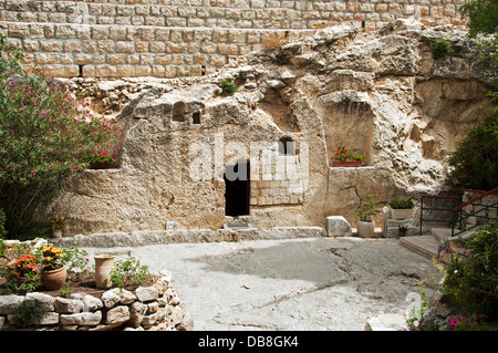 place of the resurrection of Jesus Christ in Jerusalem Israel Stock Photo