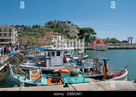 Cassis Old Vieux Port Harbour  Provence French Riviera Cote D'Azur France  Mediterranean Stock Photo