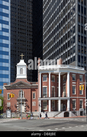 The Shrine of St. Elizabeth Ann Seton in Lower Manhattan New York City Stock Photo