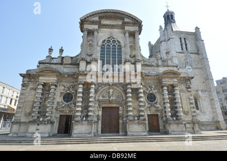 Le Havre, Cathedral Notre-Dame du Havre, the first stone of the building was laid in 1536 Stock Photo