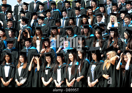 University of Warwick graduation day, UK Stock Photo