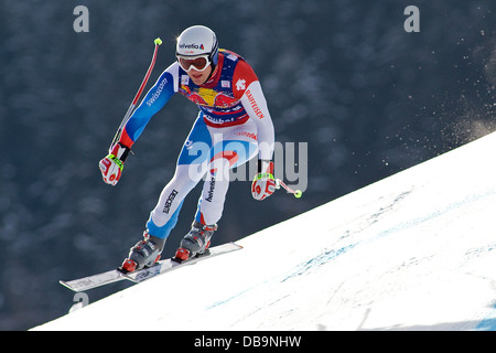 Kitzbuhel Tirol Austria the 2009 FIS Alpine Skiing World Cup Downhill