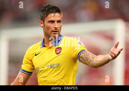 Saitama, Japan. 26th July 2013. Olivier Giroud (Arsenal), JULY 26, 2013 - Football / Soccer : The Saitama City Cup during Arsenal Asia Tour 2013, between Urawa Red Diamonds 1-2 Arsenal at Saitama Stadium 2002, Saitama, Japan. Credit:  AFLO SPORT/Alamy Live News Stock Photo