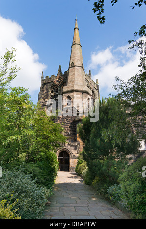 Ormskirk Parish Church Of St Peter And St Paul Stock Photo - Alamy