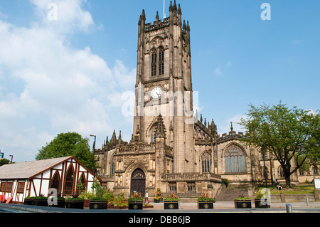 Manchester Cathedral, Manchester, UK Stock Photo