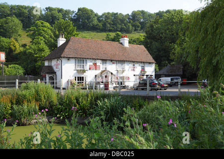 The Lydden Bell public house, Kent, England, UK, GB Stock Photo