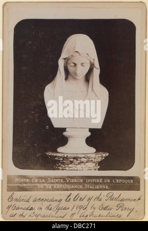 Buste de la Saint-Vierge Inspiré de l'epoque de la Renaissance ...