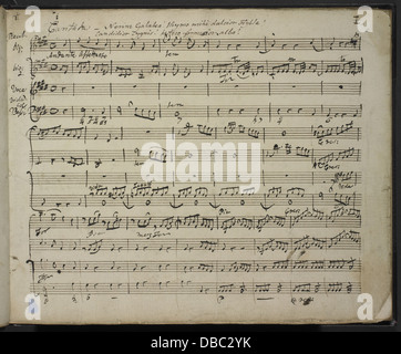 A manuscript of the hymn 'The Western Sky Was Purpled O’er' by Charles ...