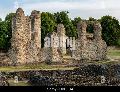 The Abbey Ruins in Bury St Edmunds Stock Photo