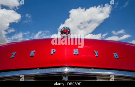 28/07/2013 Zephyr car at The South Eastern Classic and Vintage Vehicle Club, London to Southend Classic Car Run Stock Photo