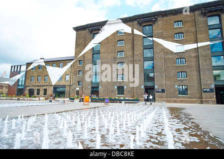 Central Saint Martins College of Art & Design Granary Building Kings Cross London UK Stock Photo