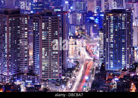 Cityscape of Seoul, South Korea. Stock Photo