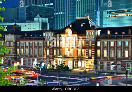 Tokyo Station in Tokyo, Japan. Stock Photo