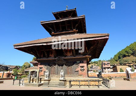 temple Panauti village Nepal Stock Photo