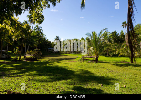 Typical Landscape on Bohol Island, Philippines Stock Photo