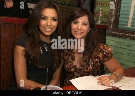 Eva Longoria and Cheri Oteri 9th Annual GLAD Benefit Extravaganza held at The House of Blues - VIP Room Los Angeles, California - 05.06.11 Stock Photo