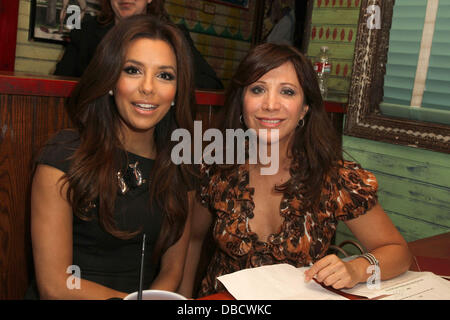 Eva Longoria and Cheri Oteri 9th Annual GLAD Benefit Extravaganza held at The House of Blues - VIP Room Los Angeles, California - 05.06.11 Stock Photo