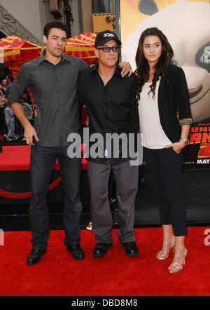 Jean Claude Van Damme Los Angeles premiere of 'Kung Fu Panda 2' held at Grauman's Chinese Theatre Los Angeles, California - 22.05.11 Stock Photo