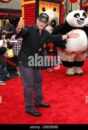 Jean-Claude Van Damme Los Angeles premiere of 'Kung Fu Panda 2' held at Grauman's Chinese Theatre Los Angeles, California - 22.05.11 Stock Photo