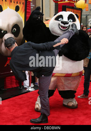 Jean-Claude Van Damme Los Angeles premiere of 'Kung Fu Panda 2' held at Grauman's Chinese Theatre Los Angeles, California - 22.05.11 Stock Photo