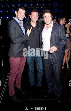 Ben Clarke (right),  The Apprentice cast party at Amika, Kensington Highstreet London, England - 24.05.11 Credit Mandatory: WENN.com Stock Photo