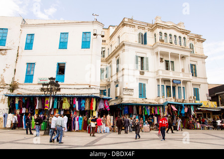 Souk in Tunis, Tunisia. Stock Photo